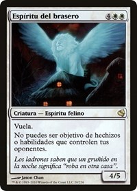 Spirit of the Hearth (Spanish) - "Espiritu del brasero", Magic Encyclopedia 2011 (Salvat)