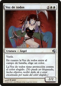 Voice of All (Spanish) - "Voz de todos", Magic Encyclopedia 2011 (Salvat)