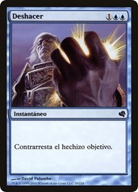 Cancel (Spanish) - "Deshacer", Magic Encyclopedia 2011 (Salvat)