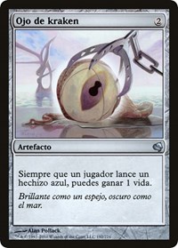 Kraken's Eye (Spanish) - "Ojo de kraken", Magic Encyclopedia 2011 (Salvat)