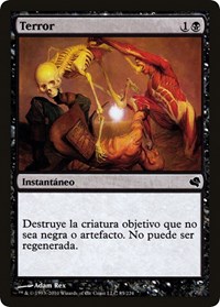 Terror (Spanish) - "Terror", Magic Encyclopedia 2011 (Salvat)