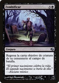 Zombify (Spanish) - "Zombificar", Magic Encyclopedia 2011 (Salvat)