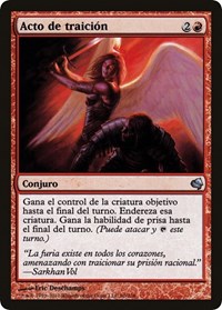 Act of Treason (Spanish) - "Acto de traicion", Magic Encyclopedia 2011 (Salvat)