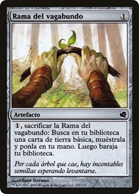 Wanderer's Twig (Spanish) - "Rama del vagabundo", Magic Encyclopedia 2011 (Salvat)