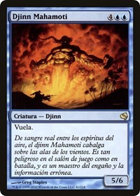 Mahamoti Djinn (Spanish) - "Djinn Mahamoti", Magic Encyclopedia 2011 (Salvat)