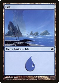 Island (Spanish) - "Isla" (210), Magic Encyclopedia 2011 (Salvat)