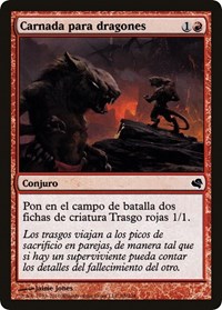 Dragon Fodder (Spanish) - "Carnada para dragones", Magic Encyclopedia 2011 (Salvat)