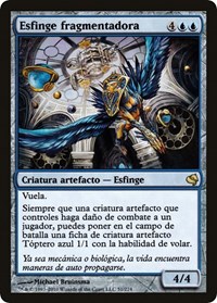 Sharding Sphinx (Spanish) - "Esfinge fragmentadora", Magic Encyclopedia 2011 (Salvat)