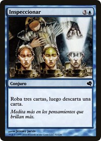 Sift (Spanish) - "Inspeccionar", Magic Encyclopedia 2011 (Salvat)