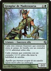 Bramblewood Paragon (Spanish) - "Ejemplar de Maderazarza", Magic Encyclopedia 2011 (Salvat)