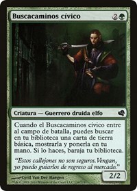 Civic Wayfinder (Spanish) - "Buscacaminos civico", Magic Encyclopedia 2011 (Salvat)