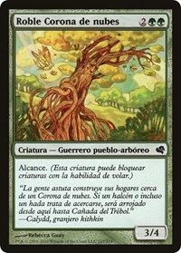 Cloudcrown Oak (Spanish) - "Roble Corona de nubes", Magic Encyclopedia 2011 (Salvat)