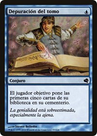 Tome Scour (Spanish) - "Depuracion del tomo", Magic Encyclopedia 2011 (Salvat)