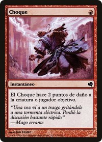 Shock (Spanish) - "Choque", Magic Encyclopedia 2011 (Salvat)