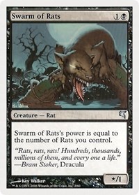 Swarm of Rats (2), Magic Encyclopedia 2005 (Salvat/Hachette)