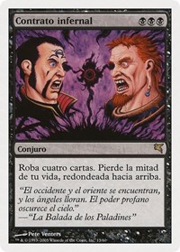 Infernal Contract (Spanish) - "Contrato Infernal", Magic Encyclopedia 2005 (Salvat/Hachette)