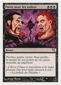 Infernal Contract (French) - "Pacte avec les enfers", Magic Encyclopedia 2005 (Salvat/Hachette)