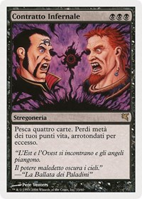 Infernal Contract (Italian) - "Contratto Infernale", Magic Encyclopedia 2005 (Salvat/Hachette)