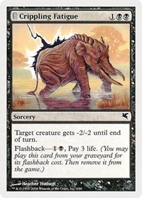 Crippling Fatigue (6), Magic Encyclopedia 2005 (Salvat/Hachette)