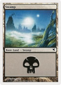 Swamp (8), Magic Encyclopedia 2005 (Salvat/Hachette)