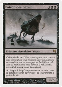 Patron of the Nezumi (French) - "Patron des nezumi", Magic Encyclopedia 2005 (Salvat/Hachette)