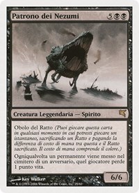 Patron of the Nezumi (Italian) - "Patrono dei Nezumi", Magic Encyclopedia 2005 (Salvat/Hachette)