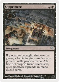Suppress (Italian) - "Sopprimere", Magic Encyclopedia 2005 (Salvat/Hachette)