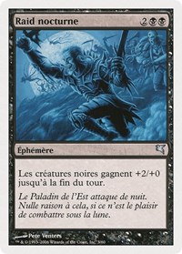 Nocturnal Raid (French) - "Raid nocturne", Magic Encyclopedia 2005 (Salvat/Hachette)