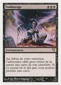 Gravestorm (French) - "Tomborage", Magic Encyclopedia 2005 (Salvat/Hachette)