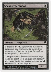Skullsnatcher (Spanish) - "Secuestracraneos" (A42), Magic Encyclopedia 2005 (Salvat/Hachette)