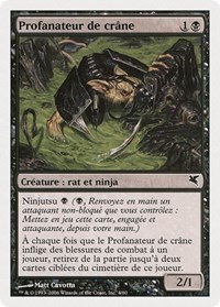 Skullsnatcher (French) - "Profanateur de crane" (A4), Magic Encyclopedia 2005 (Salvat/Hachette)