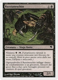 Skullsnatcher (Italian) - "Razziateschio" (A4), Magic Encyclopedia 2005 (Salvat/Hachette)