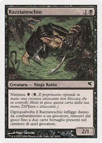Skullsnatcher (Italian) - "Razziateschio" (A42), Magic Encyclopedia 2005 (Salvat/Hachette)
