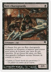 Carrion Rats (French) - "Rats charognards" (A53), Magic Encyclopedia 2005 (Salvat/Hachette)