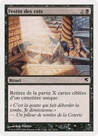 Rats' Feast (French) - "Festing des rats" (A55), Magic Encyclopedia 2005 (Salvat/Hachette)