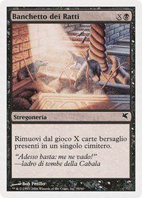 Rats' Feast (Italian) - "Banchetto dei Ratti" (A55), Magic Encyclopedia 2005 (Salvat/Hachette)