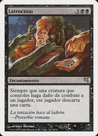 Larceny (Spanish) - "Latrocinio", Magic Encyclopedia 2005 (Salvat/Hachette)