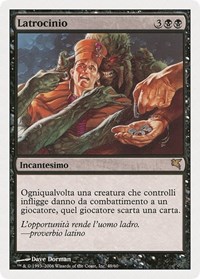 Larceny (Italian) - "Latrocinio", Magic Encyclopedia 2005 (Salvat/Hachette)