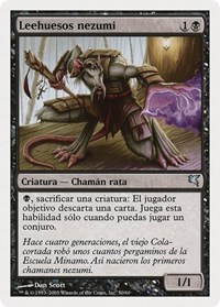 Nezumi Bone-Reader (Spanish) - "Leehuesos nezumi", Magic Encyclopedia 2005 (Salvat/Hachette)
