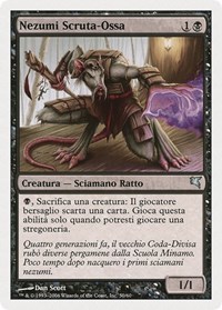 Nezumi Bone-Reader (Italian) - "Nezumi Scruta-Ossa", Magic Encyclopedia 2005 (Salvat/Hachette)