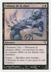 Betrayal of Flesh (French) - "Trahison de la chair", Magic Encyclopedia 2005 (Salvat/Hachette)