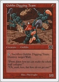 Goblin Digging Team, Classic Sixth Edition