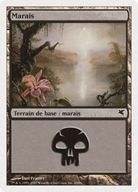 Swamp (French) - "Marais" (E60), Magic Encyclopedia 2005 (Salvat/Hachette)