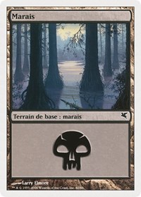 Swamp (French) - "Marais" (A60), Magic Encyclopedia 2005 (Salvat/Hachette)