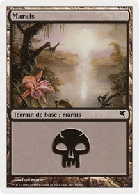 Swamp (French) - "Marais" (F59), Magic Encyclopedia 2005 (Salvat/Hachette)