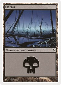 Swamp (French) - "Marais" (E59), Magic Encyclopedia 2005 (Salvat/Hachette)