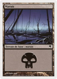 Swamp (French) - "Marais" (F58), Magic Encyclopedia 2005 (Salvat/Hachette)