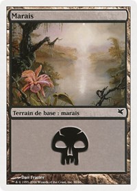 Swamp (French) - "Marais" (A58), Magic Encyclopedia 2005 (Salvat/Hachette)