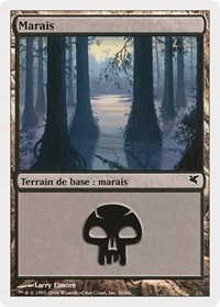 Swamp (French) - "Marais" (A56), Magic Encyclopedia 2005 (Salvat/Hachette)