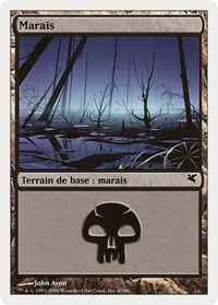 Swamp (French) - "Marais" (F47), Magic Encyclopedia 2005 (Salvat/Hachette)